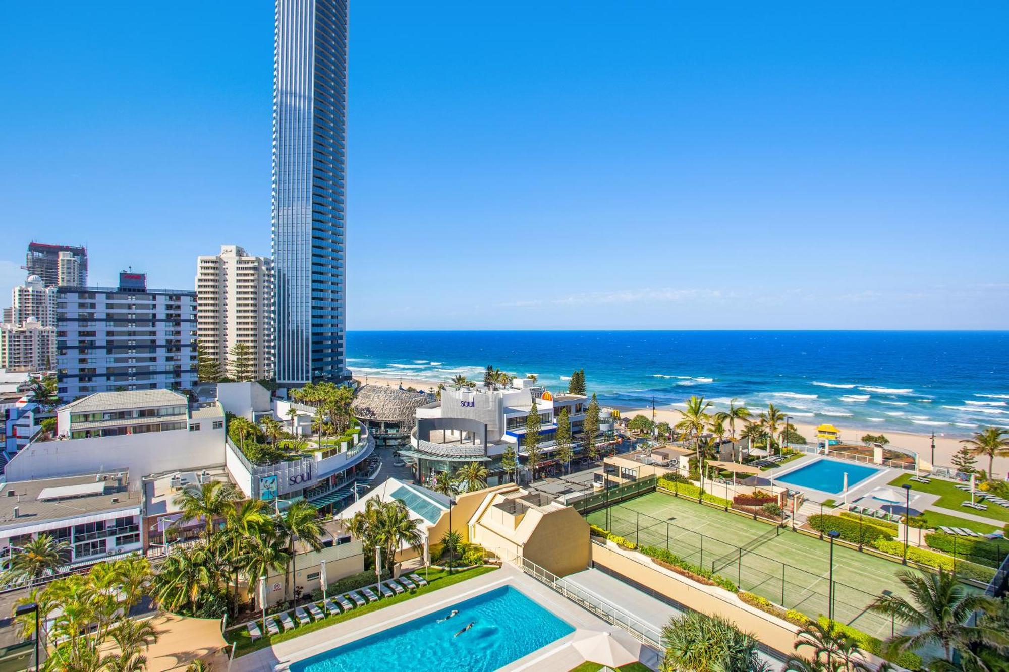 Paradise Centre Apartments Managed By Gchs Gold Coast Eksteriør billede